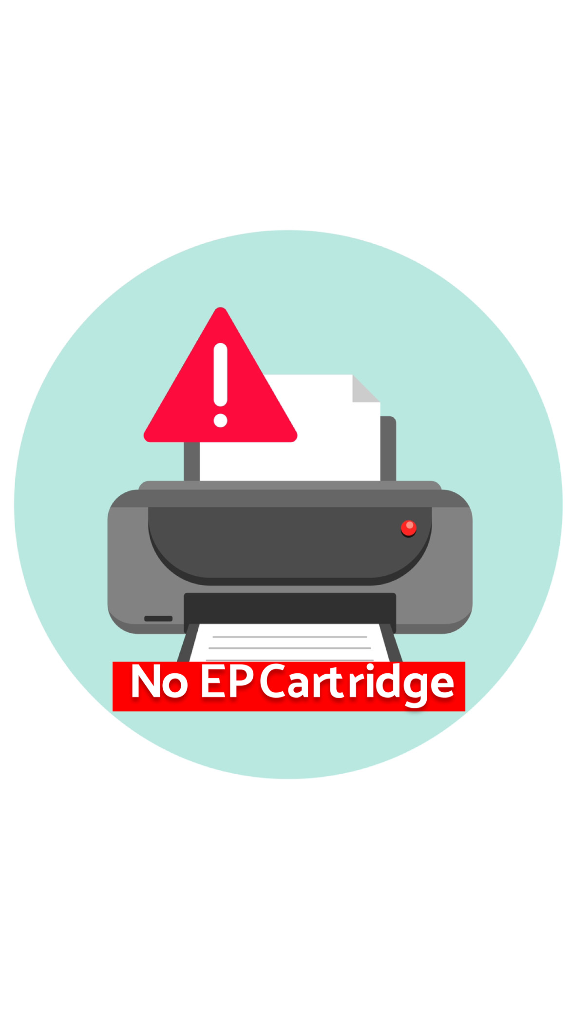 خطای No EP Cartridge