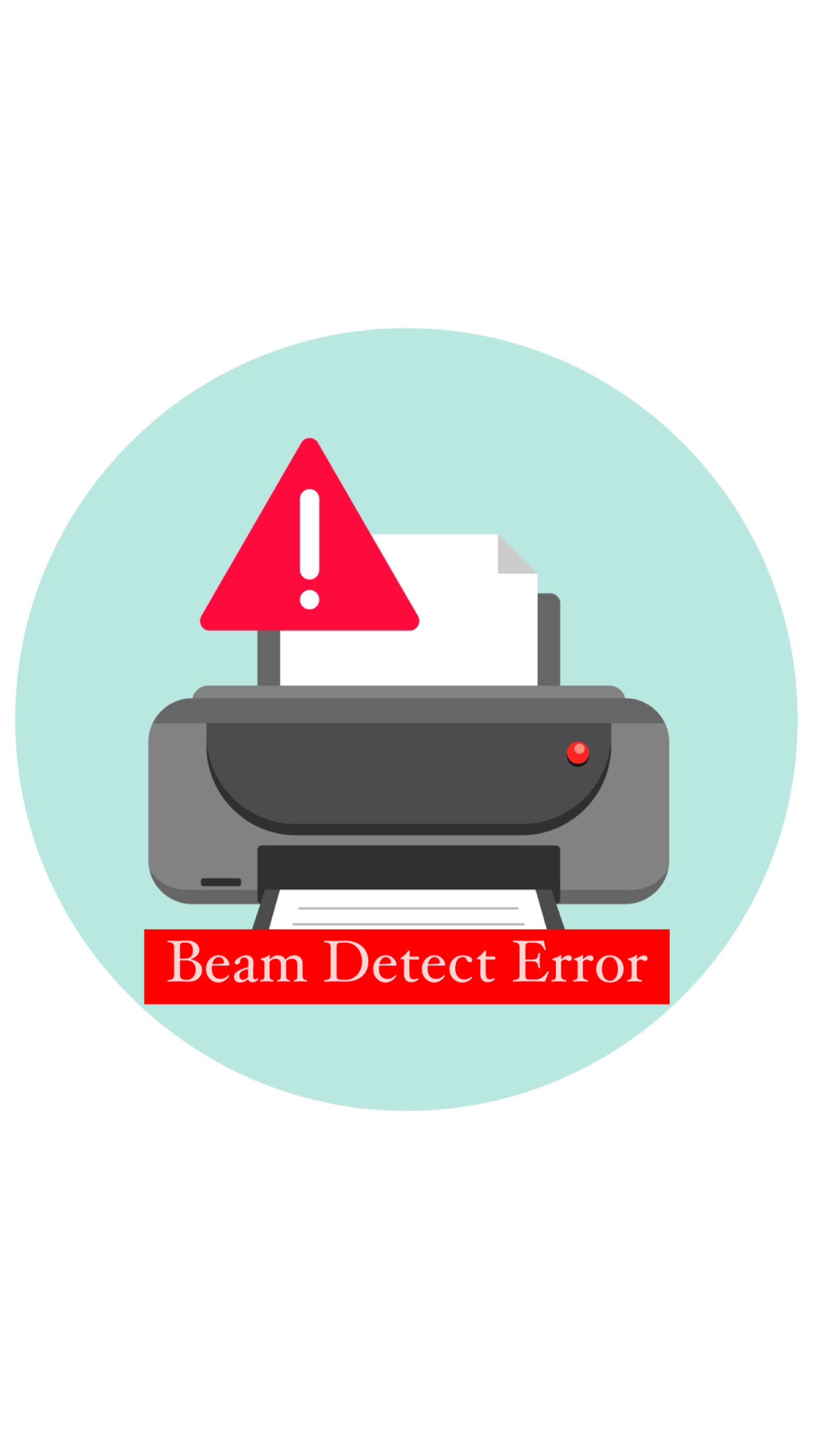 خطای Beam Detect Error