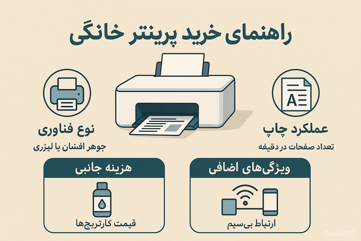 راهنمای کامل خرید پرینتر خانگی