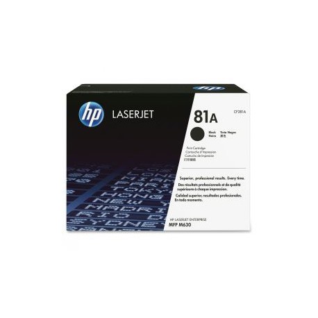 کارتریج لیزری مشکی اچ پی مدل HP 81A