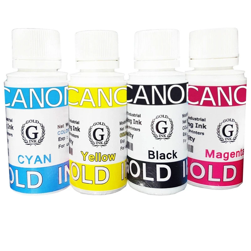 پک کامل جوهر مخزن گلد مدل CA04 حجم 80 میلی لیتر