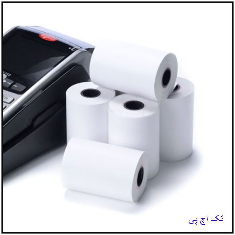 رول کاغذ پرینتر حرارتی پوز سایز 14 متری 48 گرمی